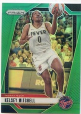 2024 Panini Prizm WNBA KELSEY MITCHELL #64 GREEN PRIZM FEVER