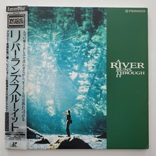 A River Runs Through It Japanese Imported Laserdisc w/OBI Brad Pitt Redford
