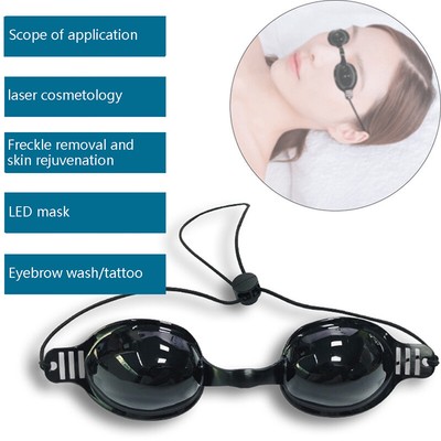 Protective Eyepatch Laser Light Glasses Safety Goggles for Beauty Clinic PatieYR