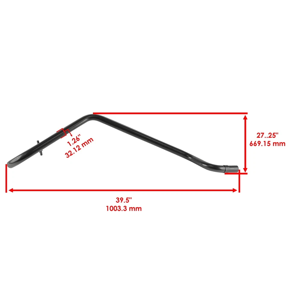 Silenciador y tubo de escape Caltric para Kawasaki Brute Force 650 KVF650D 4x4 2005-13 Foto 3 de 4