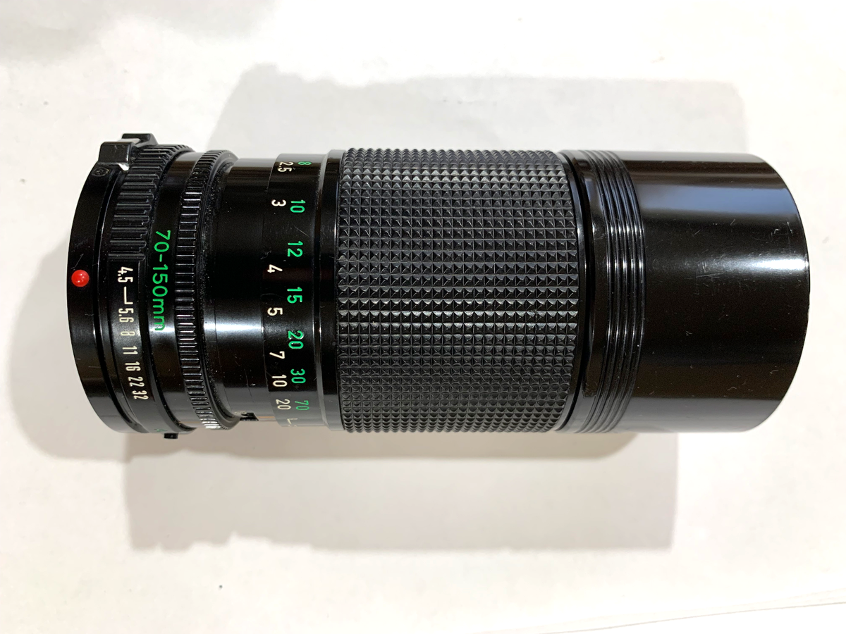 Genuine Canon Zoom Lens FD 70~150mm 1:4.5-Tested | eBay