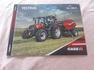 CASE IH VESTRUM 100 - 130 PS Traktoren Prospekt Brochure Catalog 01 / 2024 28 S.