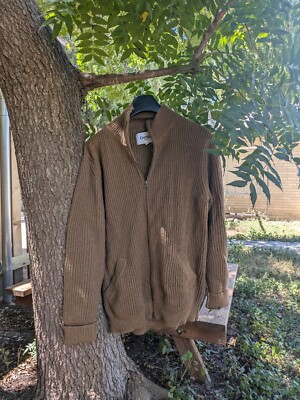 Corridor Cardigan. Medium. Caramel. 