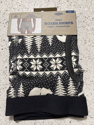 Old Navy Men s Large Boxer Brief Fair Isle NWT Free Ship USA