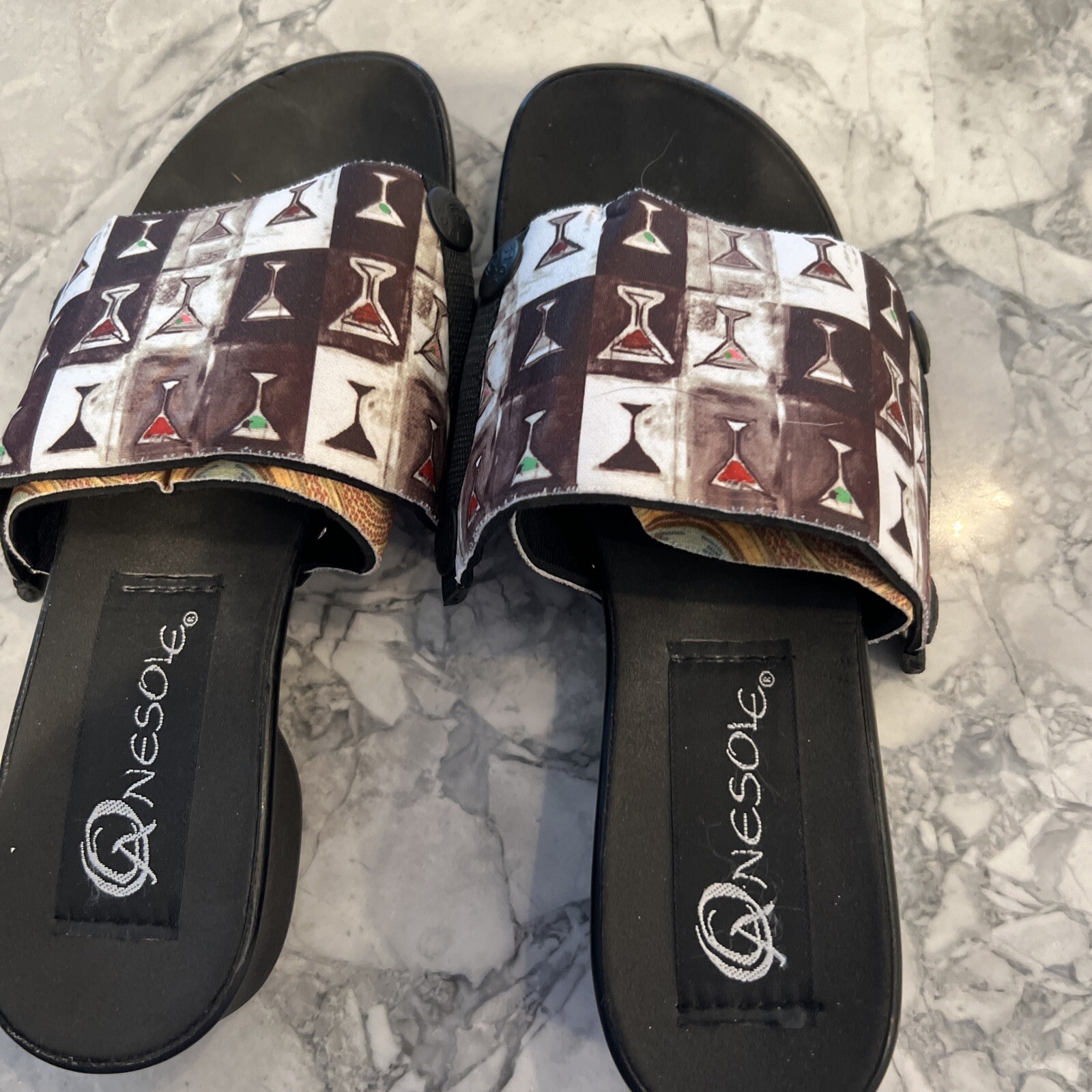 APL Sandali onesole con 3 topper taglia 6