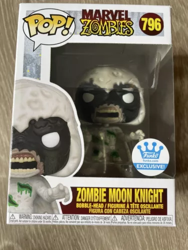 Funko Pop! Marvel Zombies Zombies Zombie Moon Knight #796 TIENDA FUNKO EXCLUSIVA COMO NUEVO