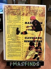 G3 1971 MASSILLON OH vs Cleveland Benedictine High School Football Program 