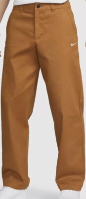 Nike Life Men's El Chino Pants FD0405-270 Ale Brown Size 26