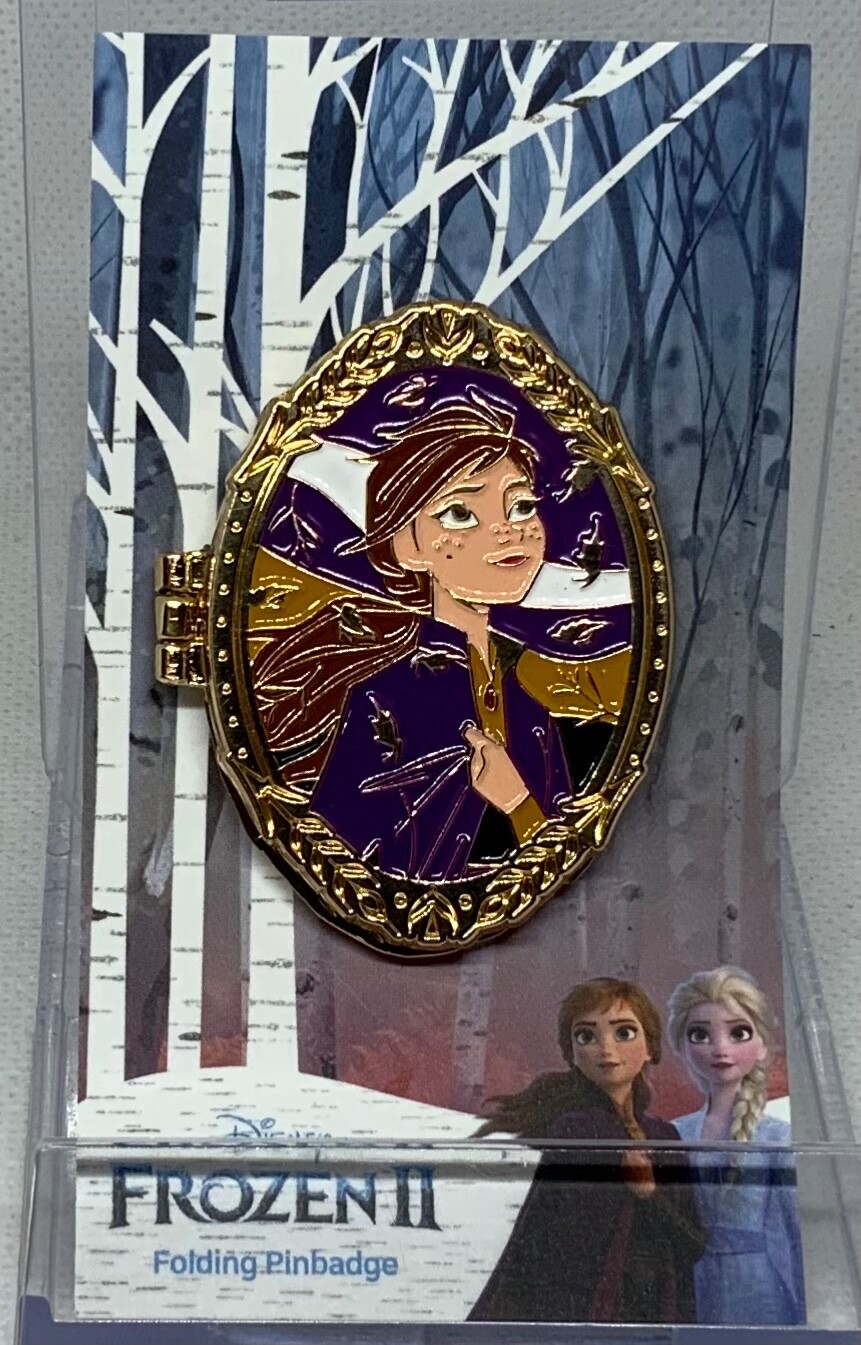 Disney Korea 2019 Frozen 2 Anna Locket pin