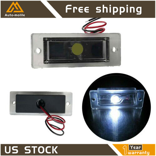 Rear Bumper Roll Pan With LED License Plate Light For Chevy Silverado/GMC Sierra 99-07 8 thumbnail image