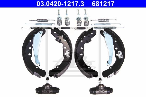 Mâchoires de frein Audi 100 C3 1.8 1.9 2.0 kit freinage arrière