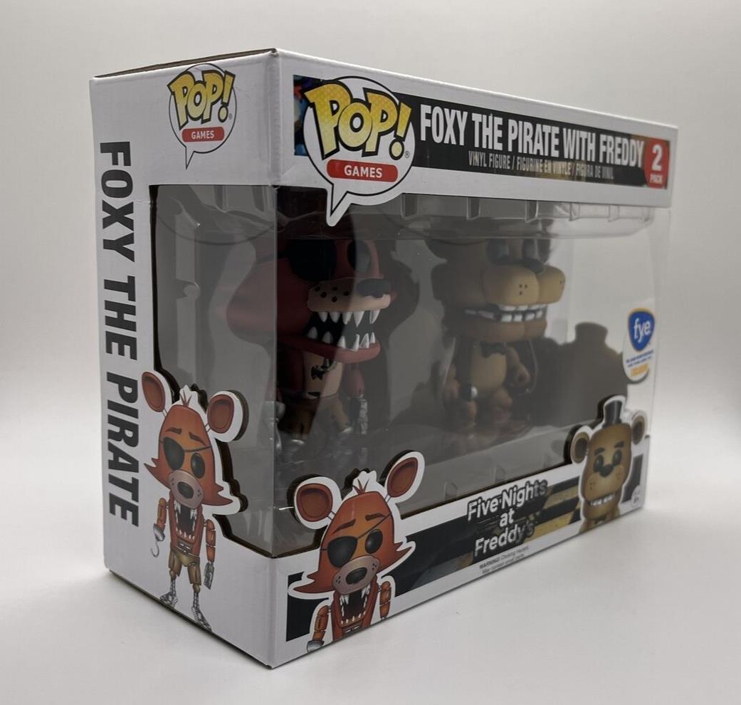 Funko Pop! Games Five Nights at Freddy's Foxy the Pirate with Freddy FYE  Exclusive 2 Pack - US