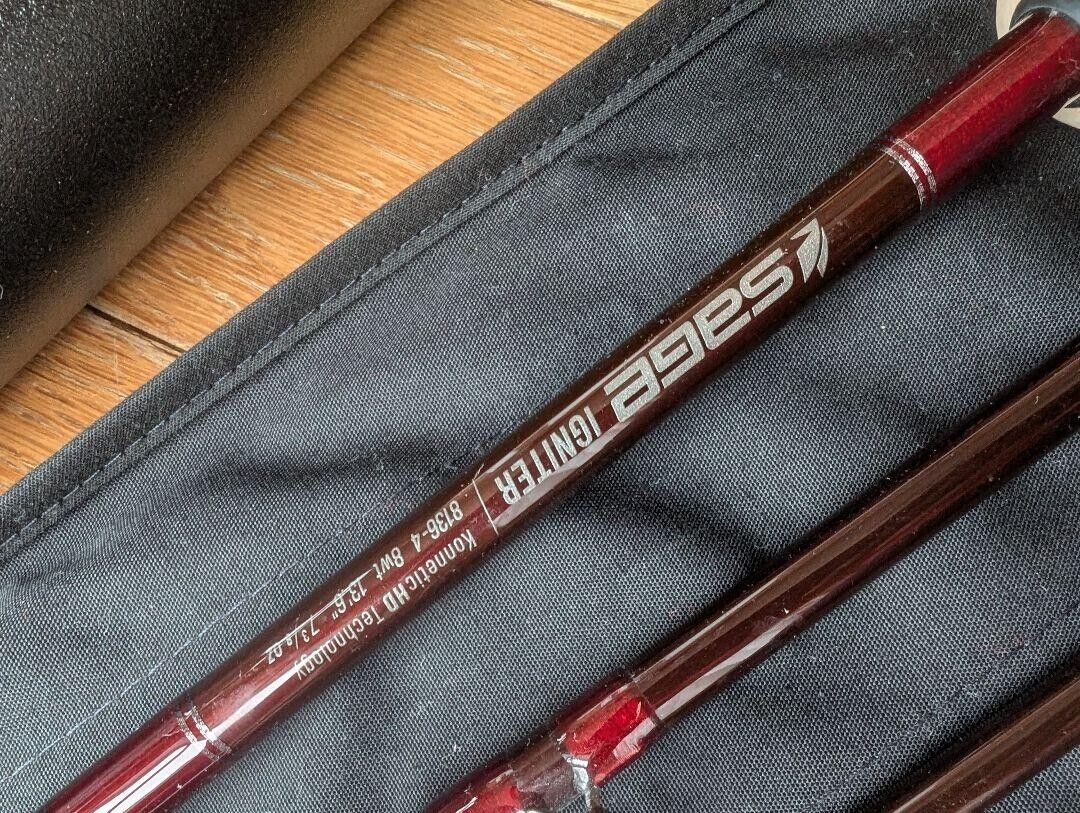 SAGE IGNITER spey 8136-4 13'6” #8 Fly Fishing Rod used F/S SAGE IGNITER spey 8136-4 13'6” #8 Fly Fishing Rod used F/S
