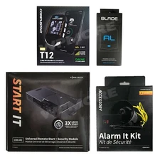 Compustar RFX-2WT12-SS + FT-CMX-HC StartIT+ FT-ALARMIT-KIT + Blade-AL CSX9900-AS