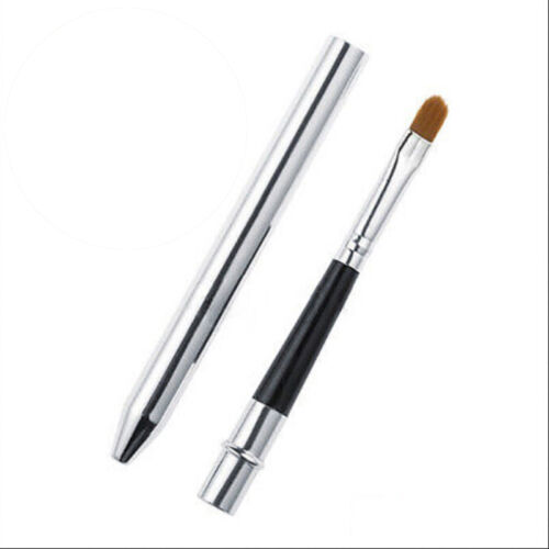 Portable Smooth Travel Retractable Lip Brush Makeup Cosmetic Lipstick Gloss FT - Picture 1 of 5