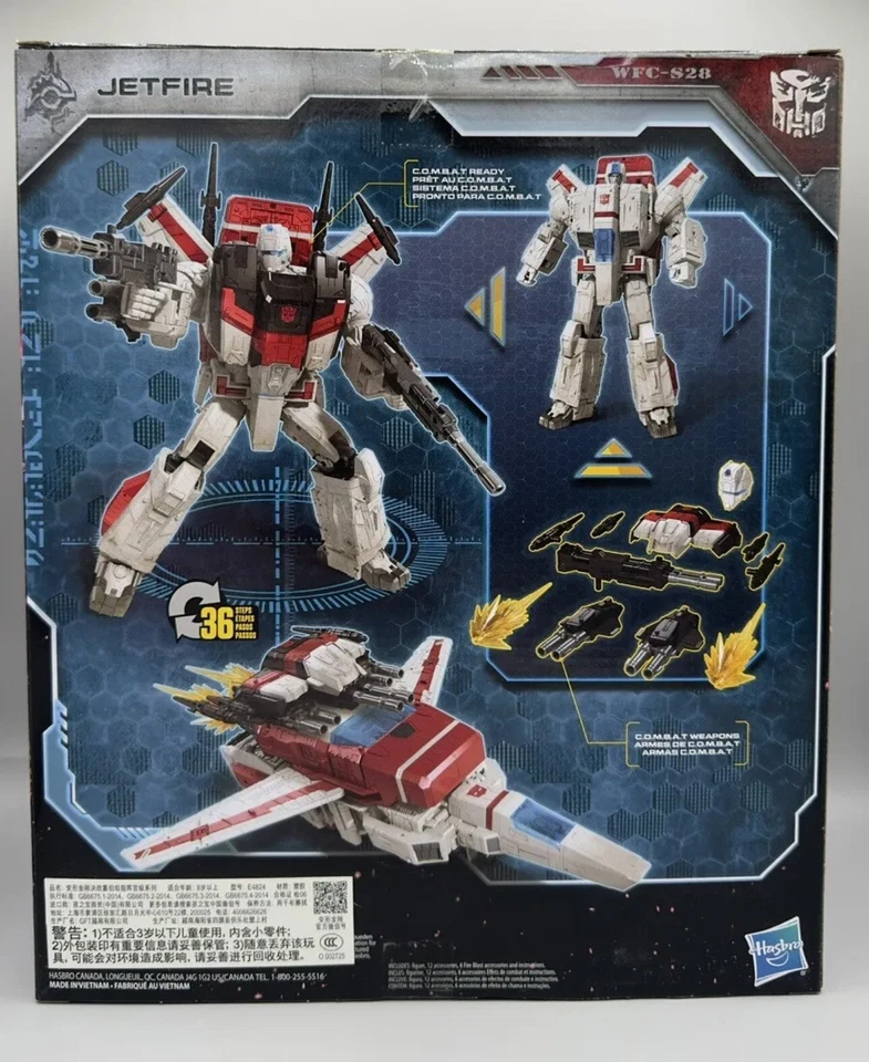 Hasbro Transformers War For Cybertron Siege Commander JETFIRE WFC-S28 New - Image 2 of 2