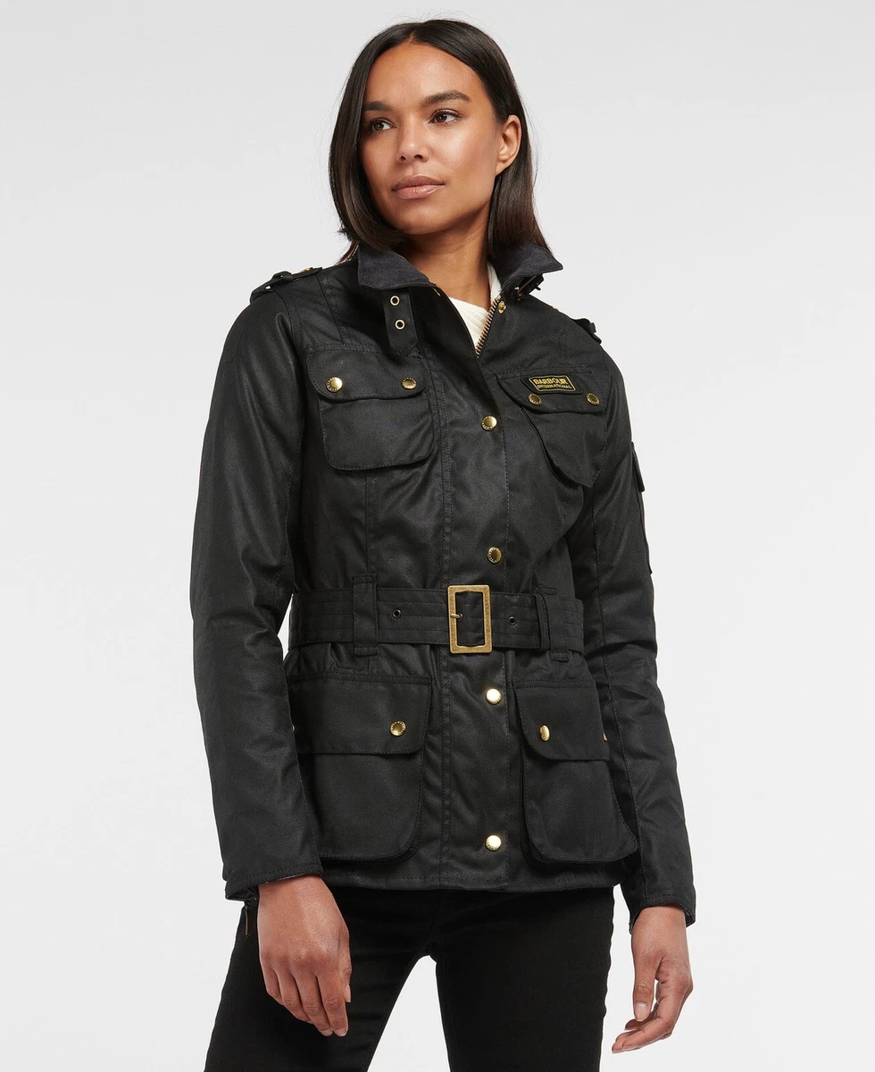 Barbour international strike hoodie clearance