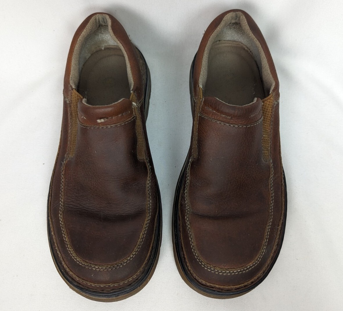 Dr Doc Martens Slip on Loafers Shoes Brown Mens Size 8  display picture 3