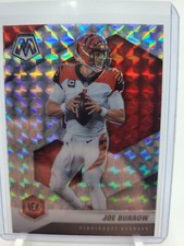 2021 Mosaic #47 Joe Burrow Mosaic Prizm Silver Bengals SP