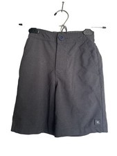 Rip Curl Boys Boardwalk Shorts Size 4 Gray Heathered Pocket Stretch Flat Front