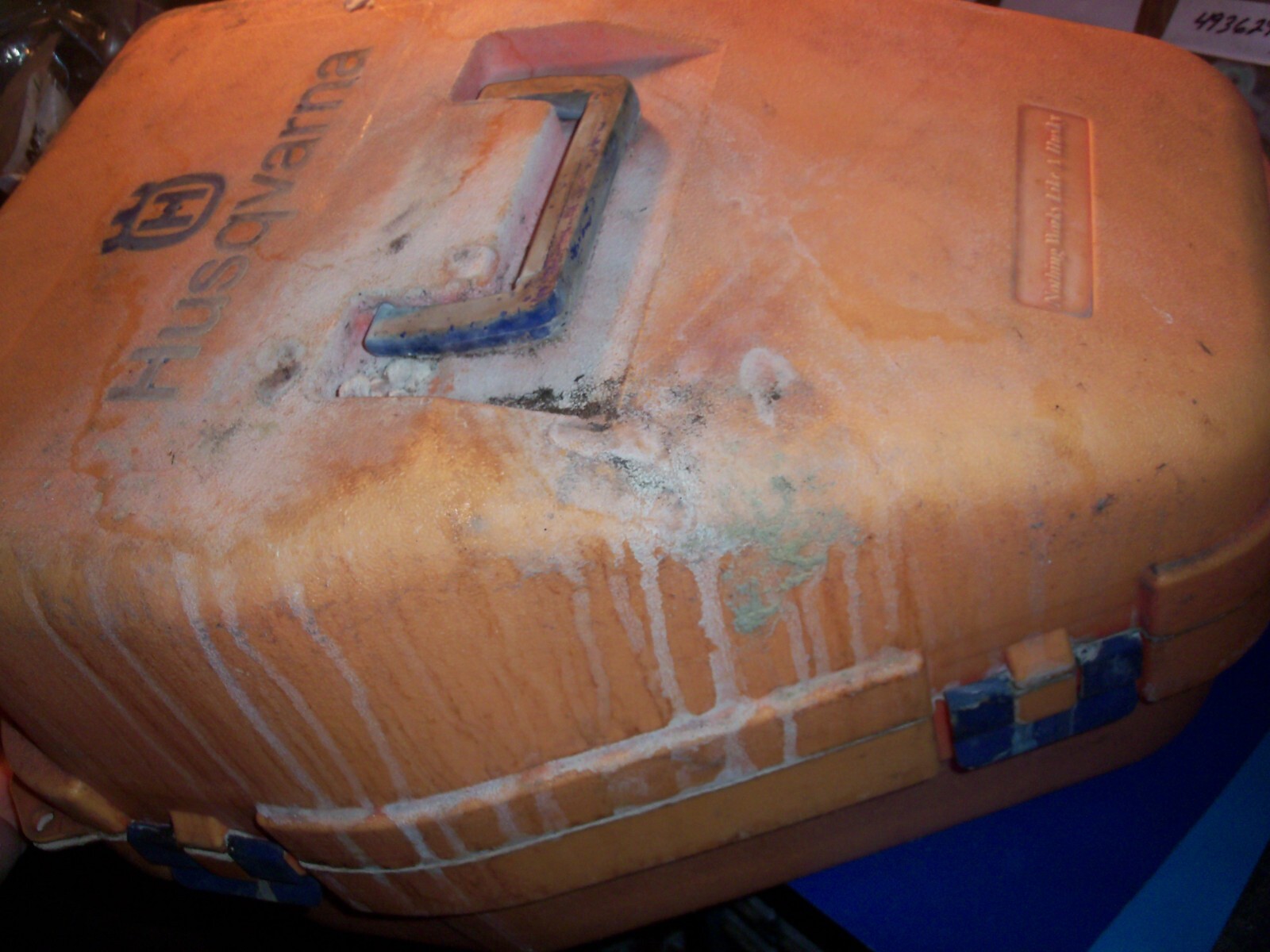 USED Genuine Husqvarna OEM Classic Chainsaw Carrying Case (Orange