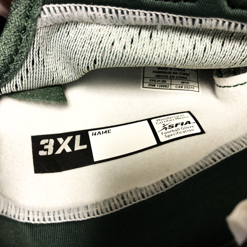 Nike Superbad 4.5 Football Receiver Gloves Green PGF938-352 Size: 3XL (XXXL) - Picture 8 of 10