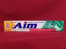 Aim Multi-benefit Fresh Mint Gel Toothpaste  5.5-oz. Tube FREE SHIPPING 1.42 per gallon