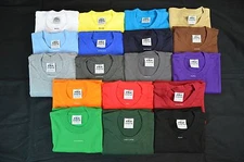 2 NEW PRO5 SUPER HEAVY WEIGHT T-SHIRT TEE PLAIN BLANK COLOR COTTON 3XLT TALL 2PC