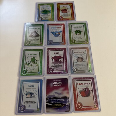 Doomlings Overlush Holofoil Lot Of 11 Cards Pack Fresh Not Played Bundle D  