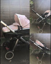 mothercare blush pink travel system