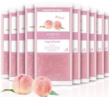 Paraffin Wax Refills, 10 Pack Paraffin Wax Beads Blocks for Paraffin Peach Scent