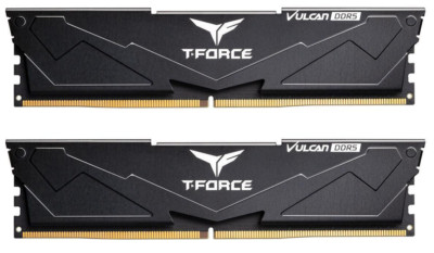 32GB Team Group T-Force Vulcan DDR5 6000MHz Duall Memory Kit (2 x 16GB) - Black