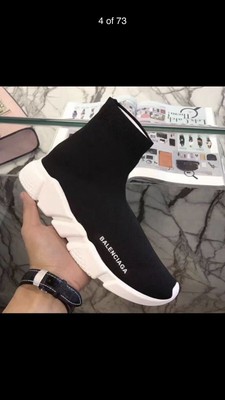 Balenciaga All White Speed Trainers Mount Mercy University