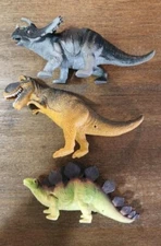 Dolgen Stecosaurus Triceratops T Rex Lot
