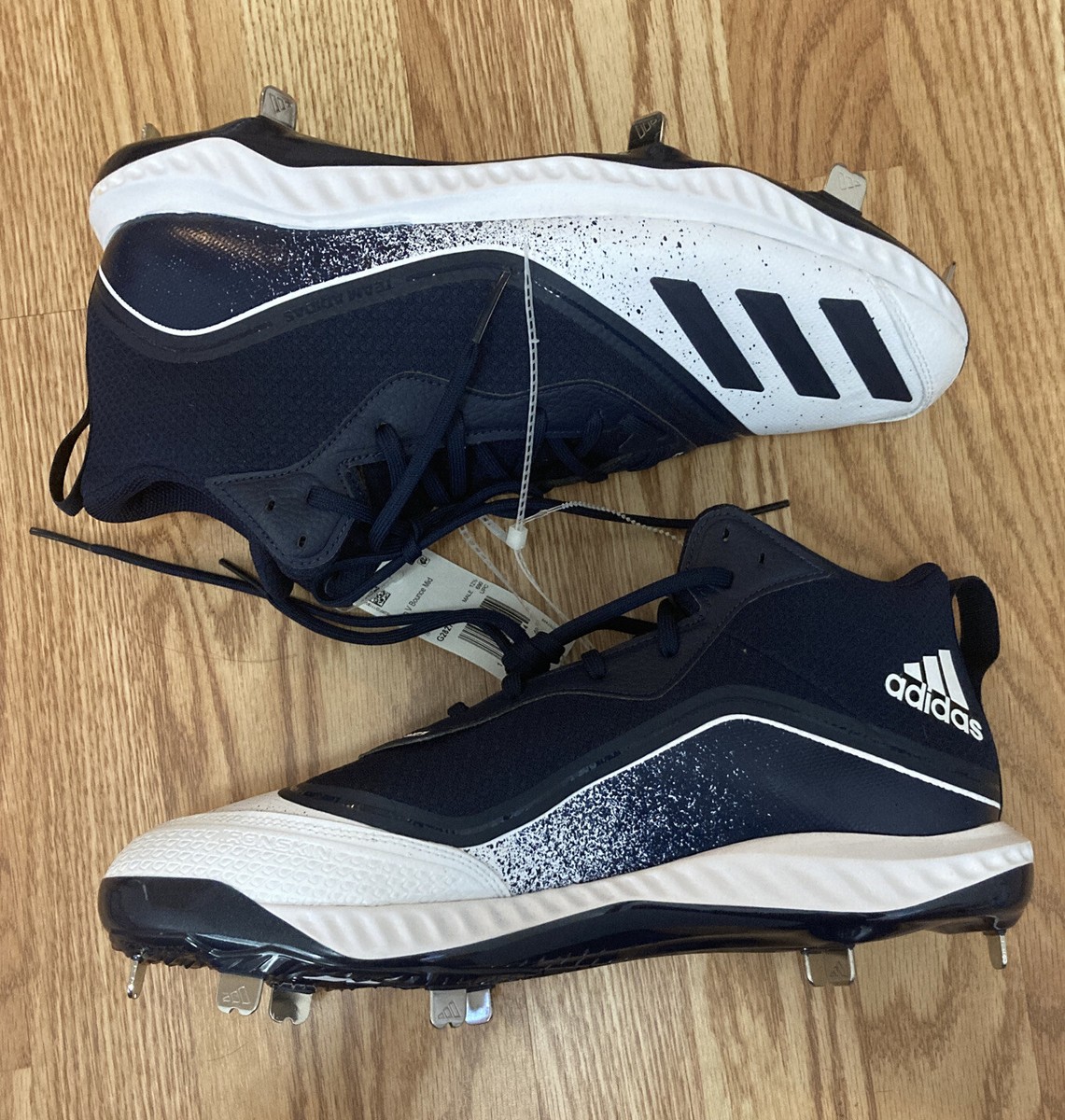 Adidas Icon V Bounce Mid Metal Baseball Cleats G28272 Men display picture 2