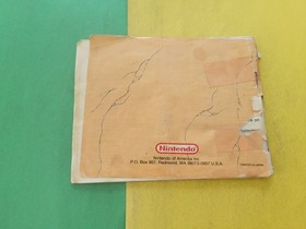 Faxanadu Nintendo NES Instruction Booklet Manual Only