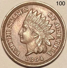 1864 Indian Head Penny Cent