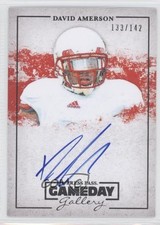 2013 Press Pass Gameday Gallery Silver 133/149 David Amerson #GG-DA Auto 1z4