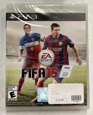 FIFA 15 PS3 PlayStation 3 Brand New Sealed Torn Plastic -- S2G --