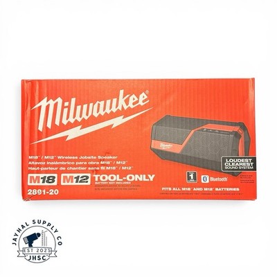 Milwaukee 2891-20 M18/M12 Wireless Jobsite Speaker (Tool Only)
