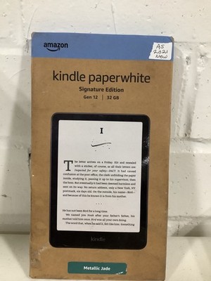Amazon Kindle Paperwhite Signature Edition 32GB - 12th gen - Metallic Jade