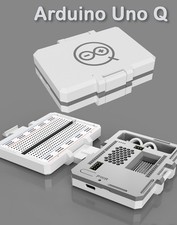 Arduino UNO Q Snap-fit Breadboard Case Kit for Portable STEM Engineering Makers