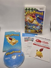 FlingSmash Nintendo Wii Complete CIB w/ Manual Inserts Tested Very Good
