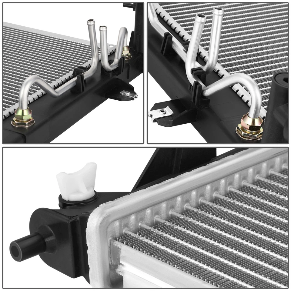 PARA 10-14 GENESIS CUPÉ 3.8L ESTILO OE RADIADOR NÚCLEO ALUMINIO COMPLETO DPI 13388 Foto 4 de 4