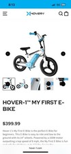 Hover-1 My First E-Bike 8 MPH Top Speed 7.5 M...