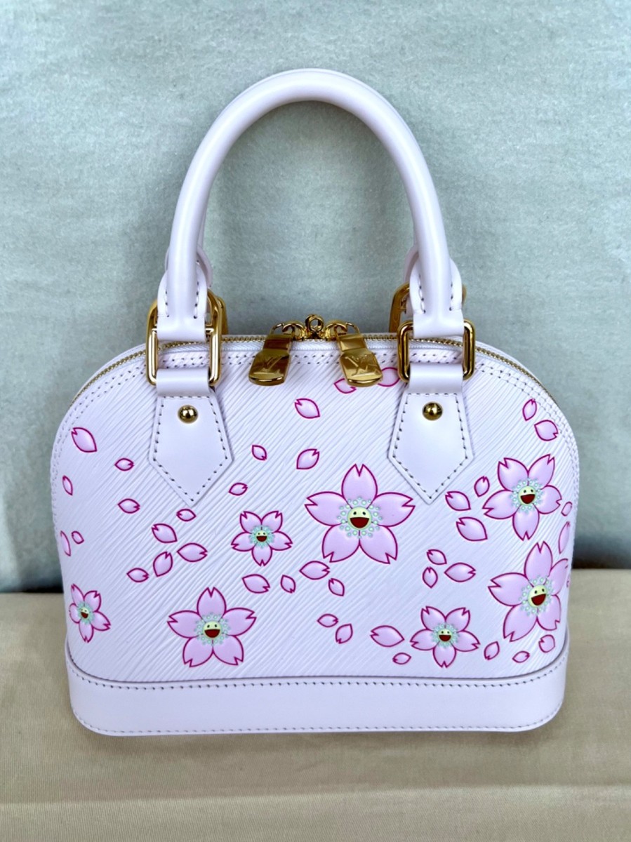 Louis Vuitton x Takashi Murakami Alma BB Bag M13104 Pink Cherry