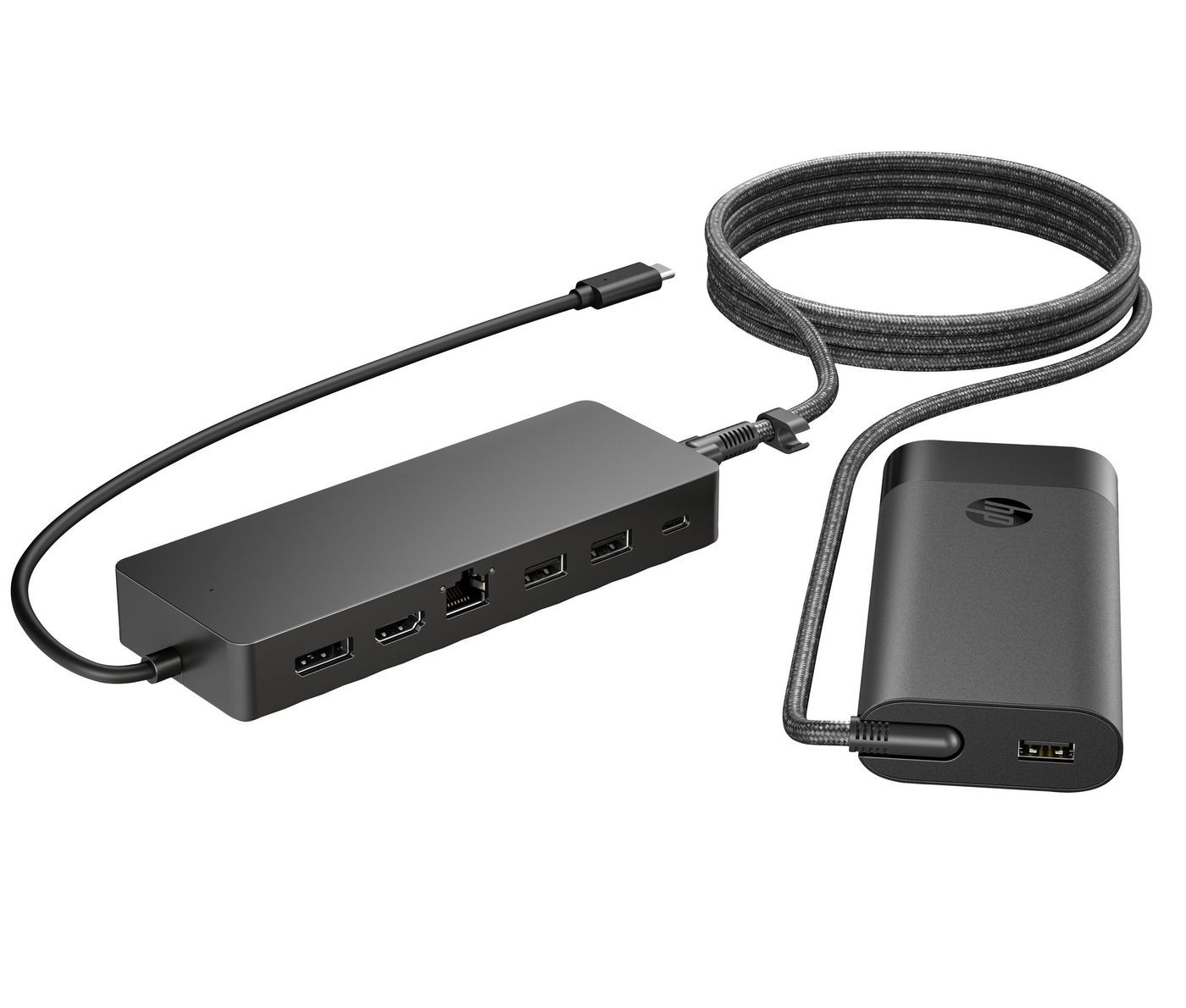 HP 9H0H9AA#ABB Docking Station, Universal Port Replicator, Enhanced Connectivity