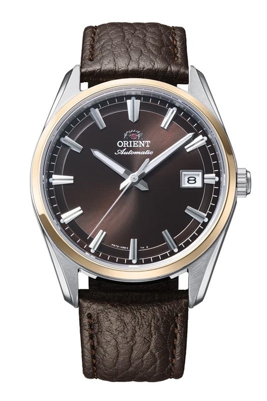 Orologio Uomo Orient Stretto RN-AC0R03Y Automatico Meccanico Cinturino Pelle Zaffiro foto 6
