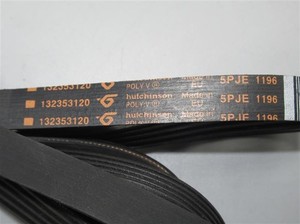 Keilriemen für AEG, Privileg wie Hutchinson 5PJE 1196  132353120 Riemen Rippen 5