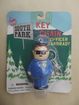 BLISTER PORTE CLES FIGURINE SOUTH PARK 1998 OFFICIER BARBRADI - Photo 1/2